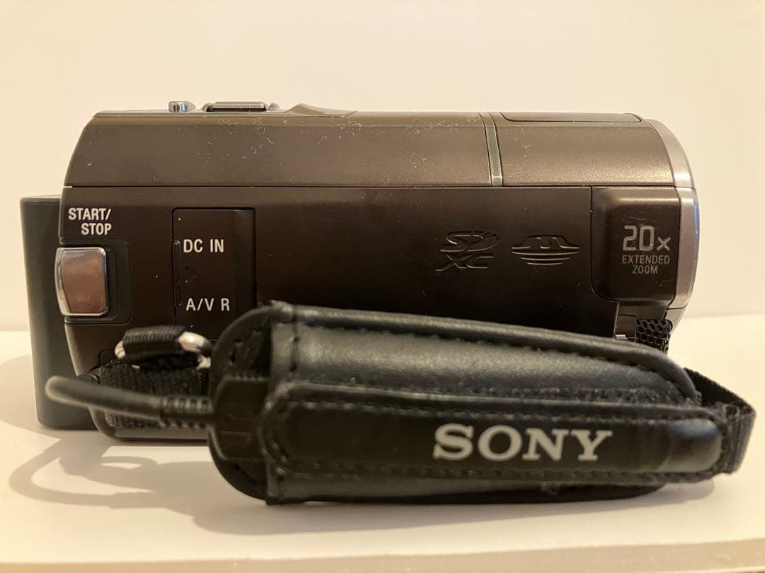 【美品・完動】SONY HDR-CX590 ビデオカメラ本体バッテリー付属