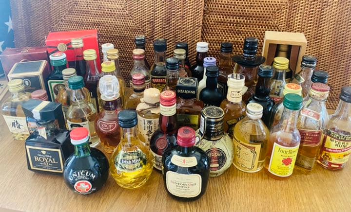 古酒44本】ミニボトル ミニチュアボトル ミニチュアボトル