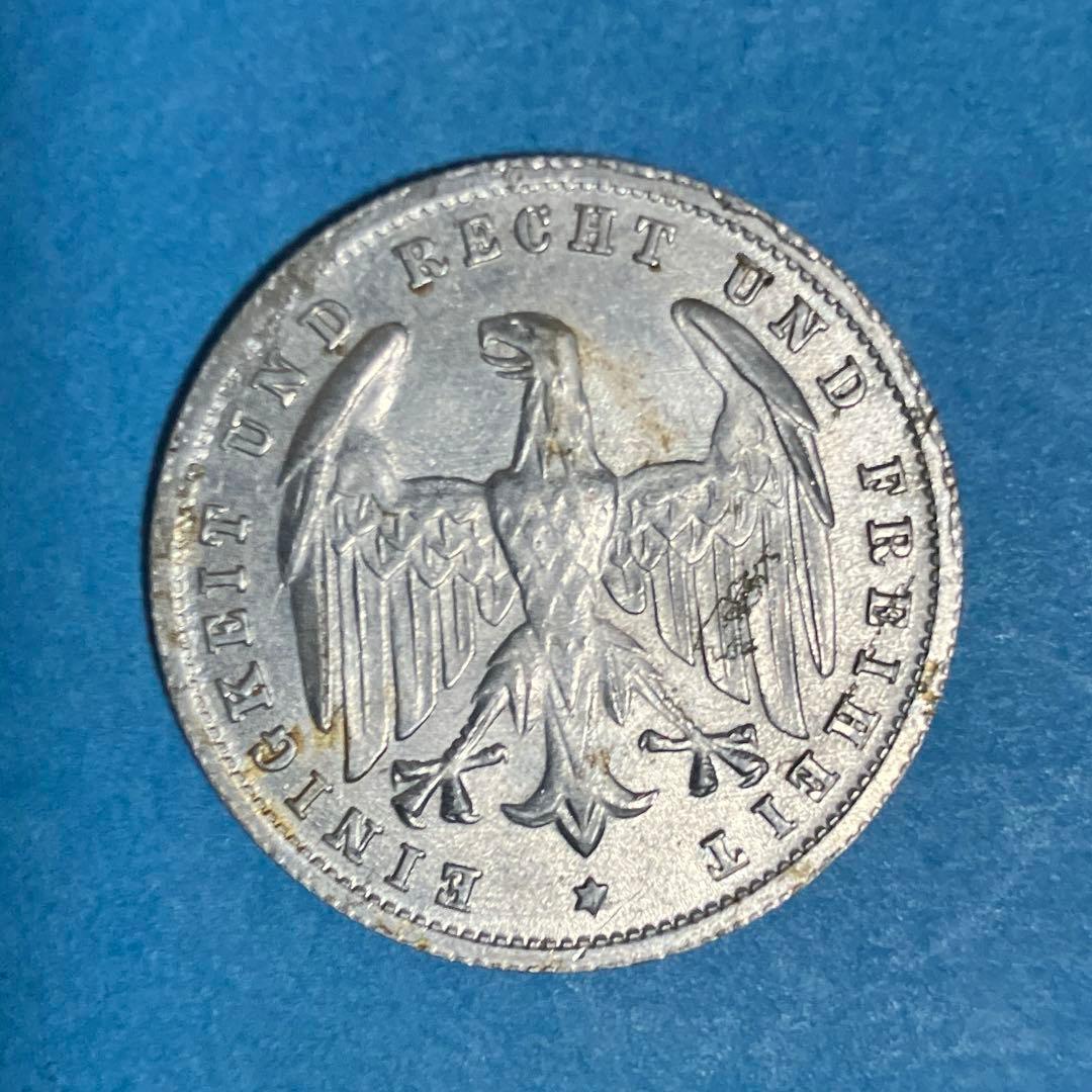 1923年 ドイツ ワイマール共和国500マルク硬貨 整1 - メルカリ