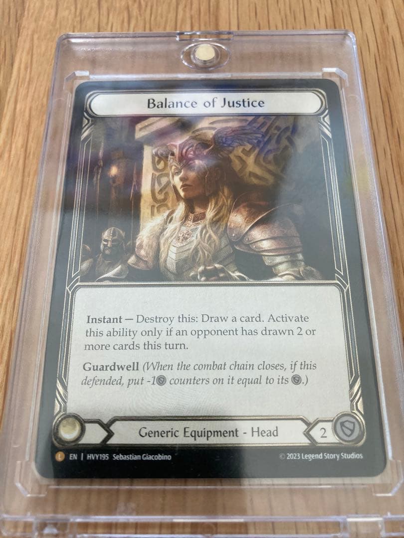 FAB_Balance of justice cold foil