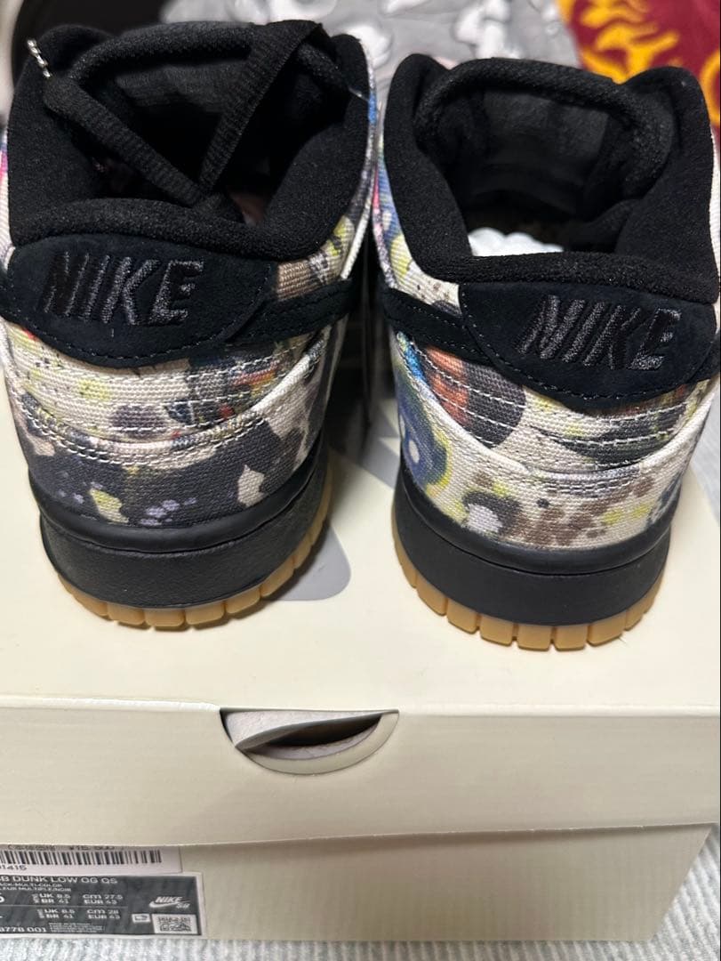 Supreme × NikeSB DunkLow Rammellzee 27.5