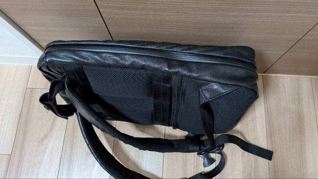 カワニシカバン seowU[セオウー]｜撥水レザー　ブラック