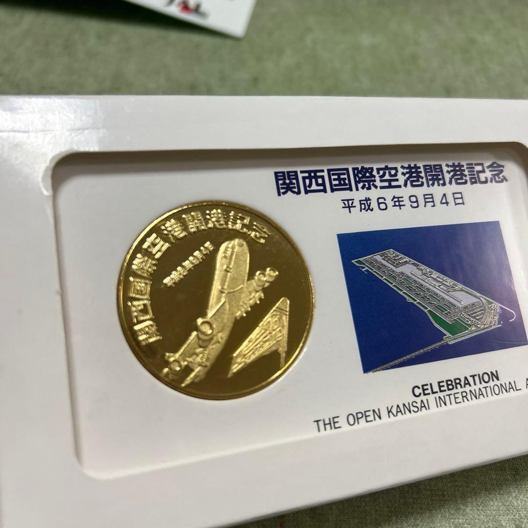 記念メダル 関西国際空港開港記念 メダル - メルカリ