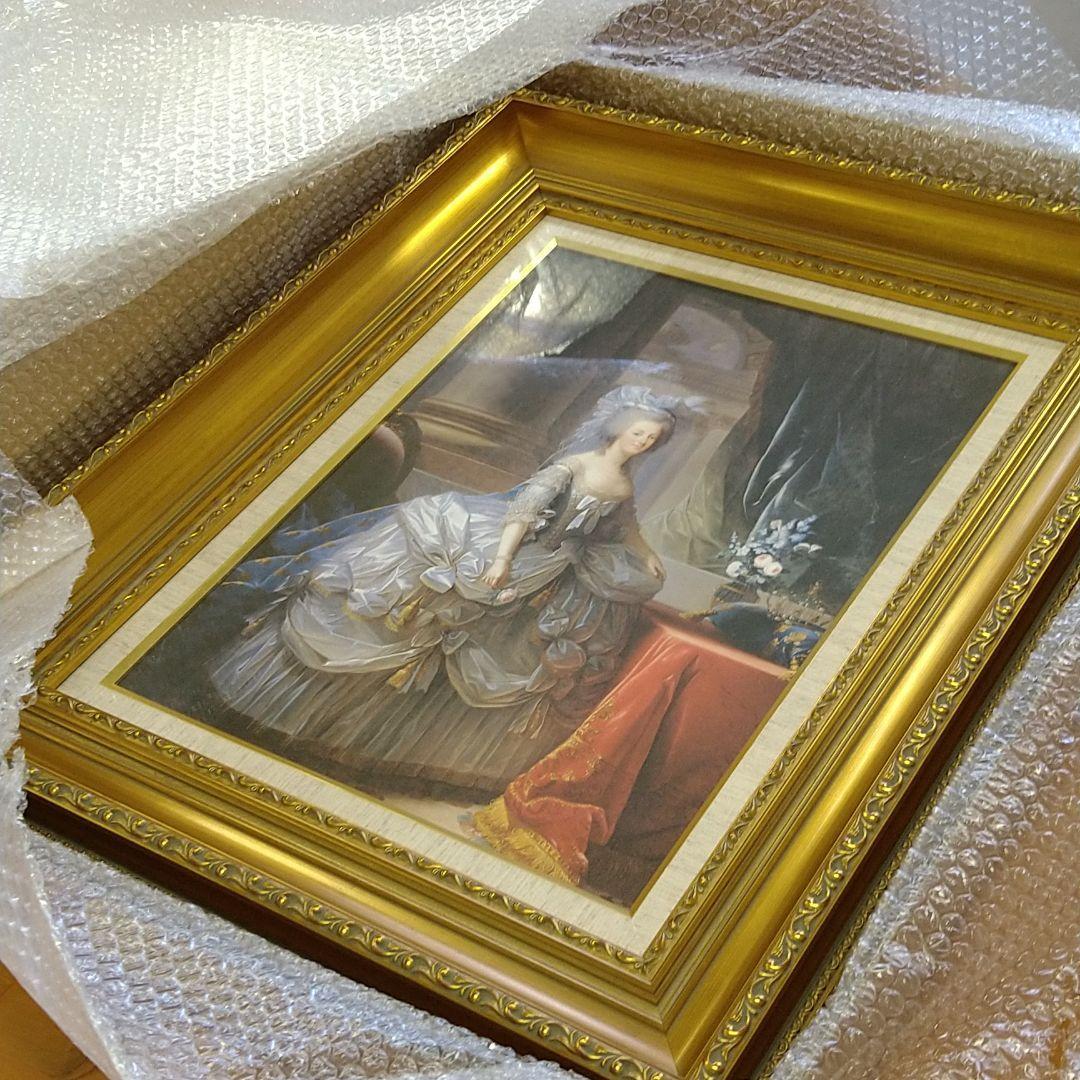 フランス王妃マリー・アントワネット」1785年 絵画