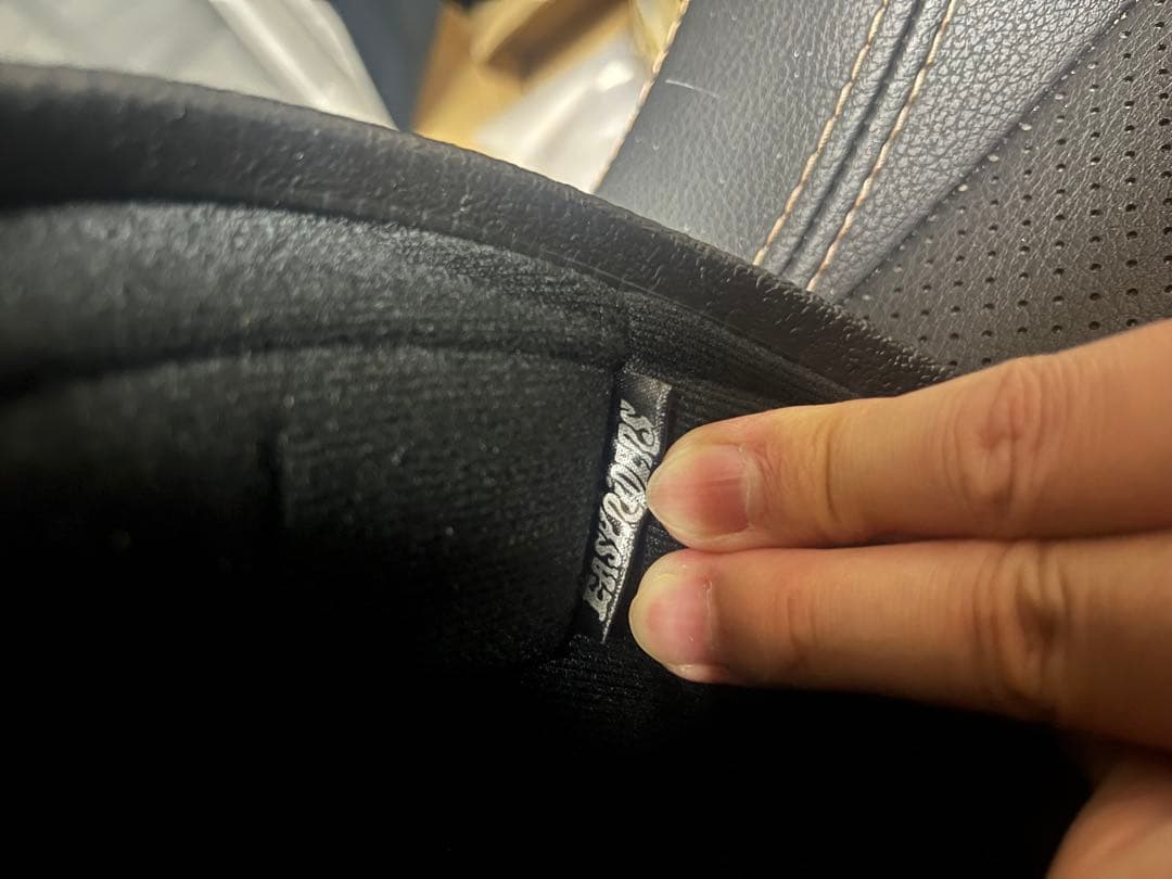 イージーライダース ヘルメット【9862-BK】ギャングスター ダブルストラップ