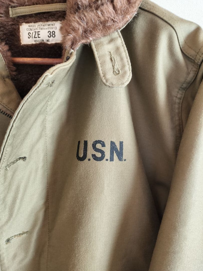 ヒューストン HOUSTON N-1デッキジャケット サイズ38