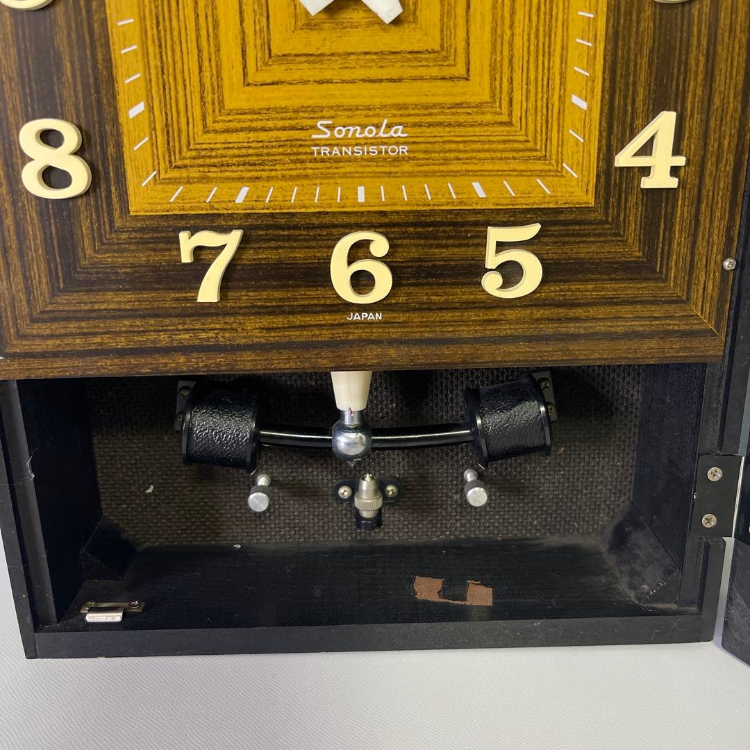 【美品　セイコー 】ソノーラ振り子時計