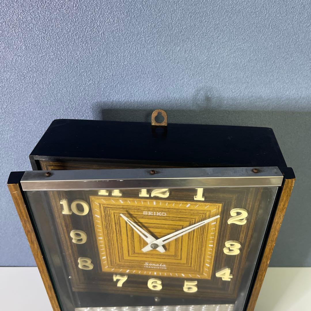 【美品　セイコー 】ソノーラ振り子時計