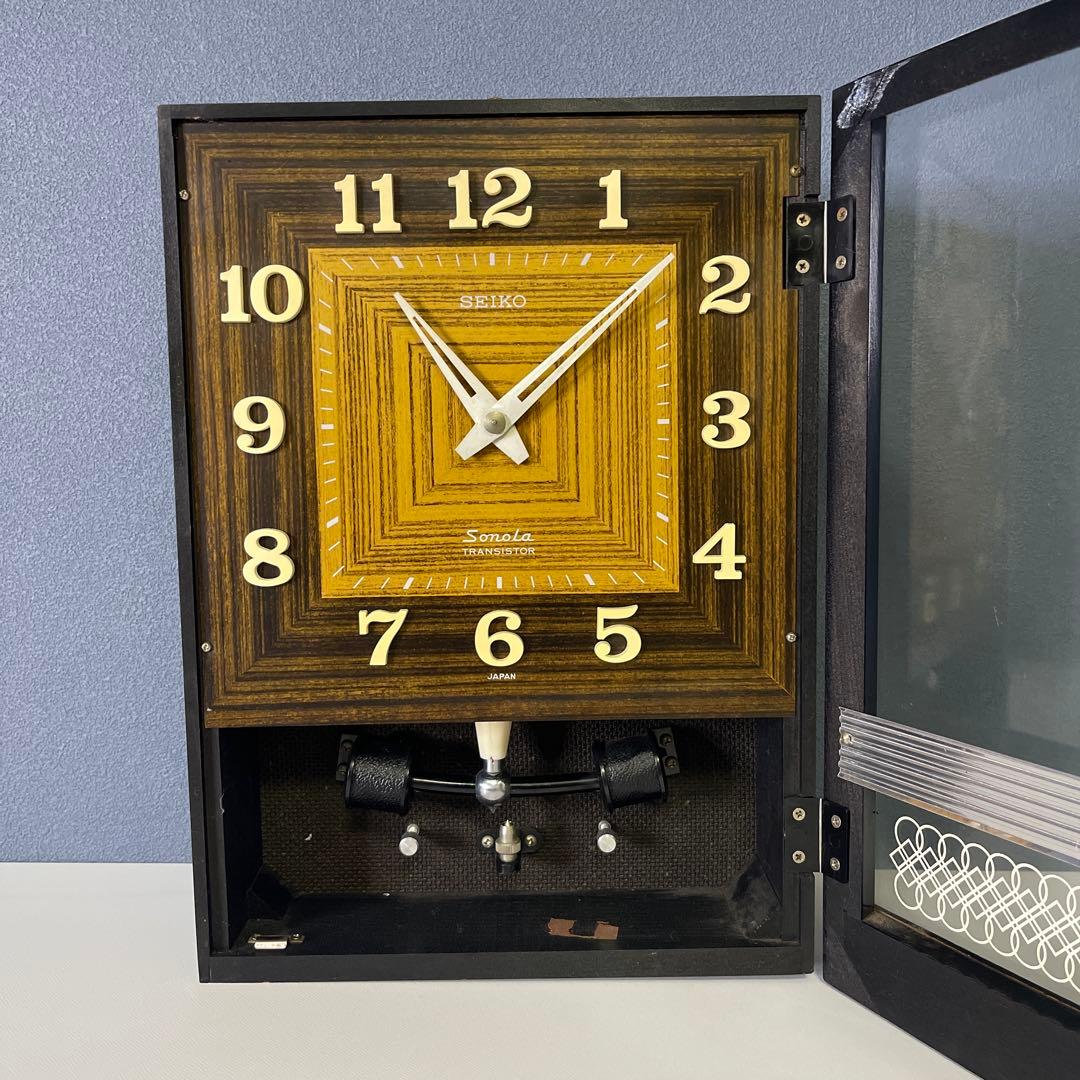 【美品　セイコー 】ソノーラ振り子時計