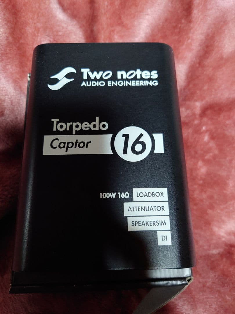 Two notes Torpedo Captor 16Ω 100W