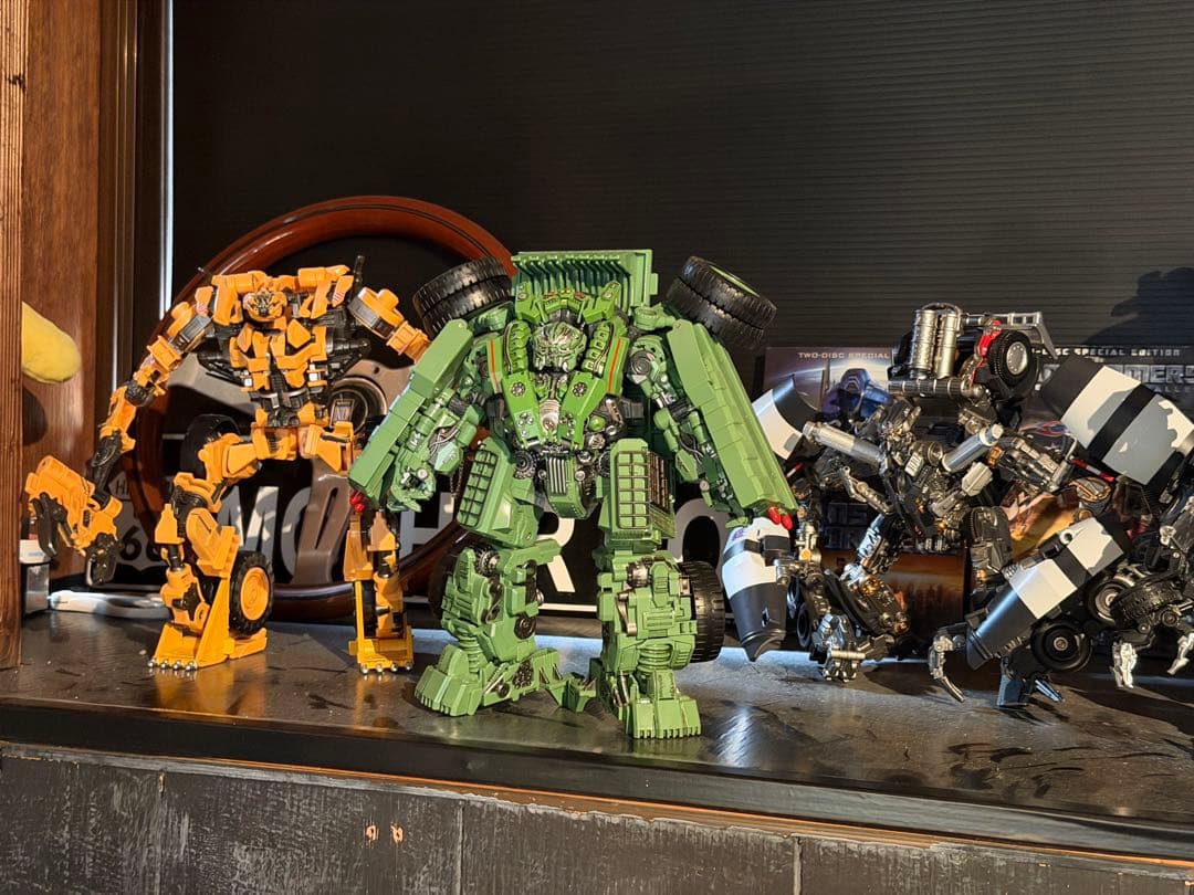 非正規　3体　トランスフォーマー　ロングハウル　スクラッパー　ミックスマスター