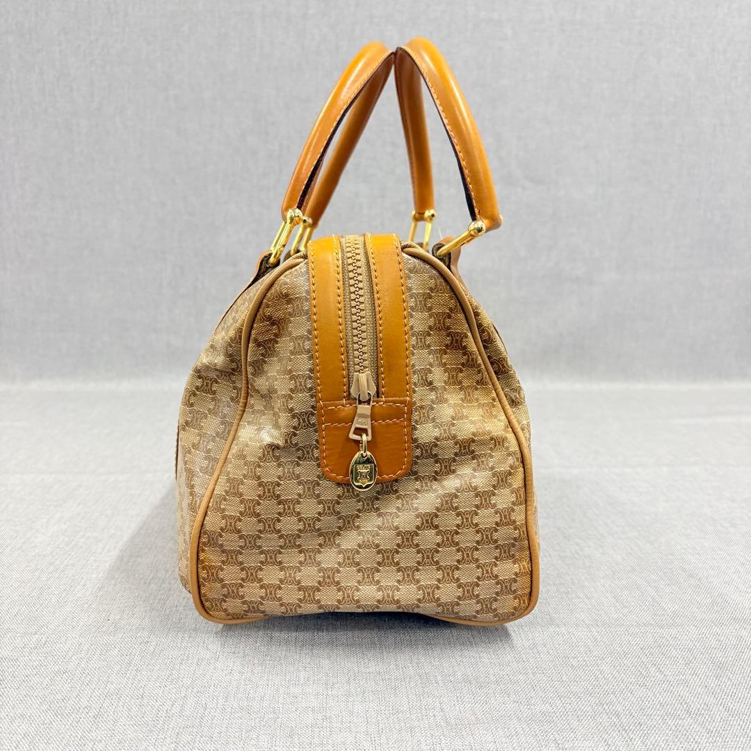 CELINE セリーヌ マカダム トリオンフ ハンドバッグ ミニボストン PVC