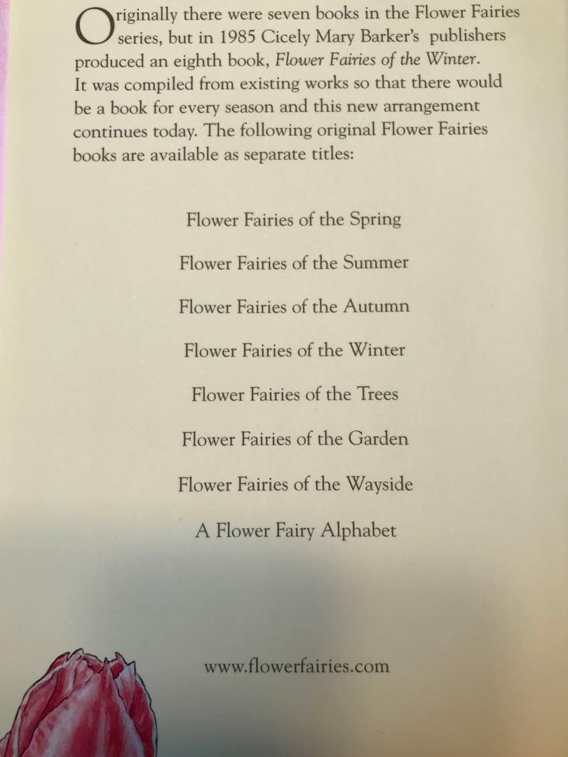 【貴重】flower Fairies画集　シシリー メアリー バーカー