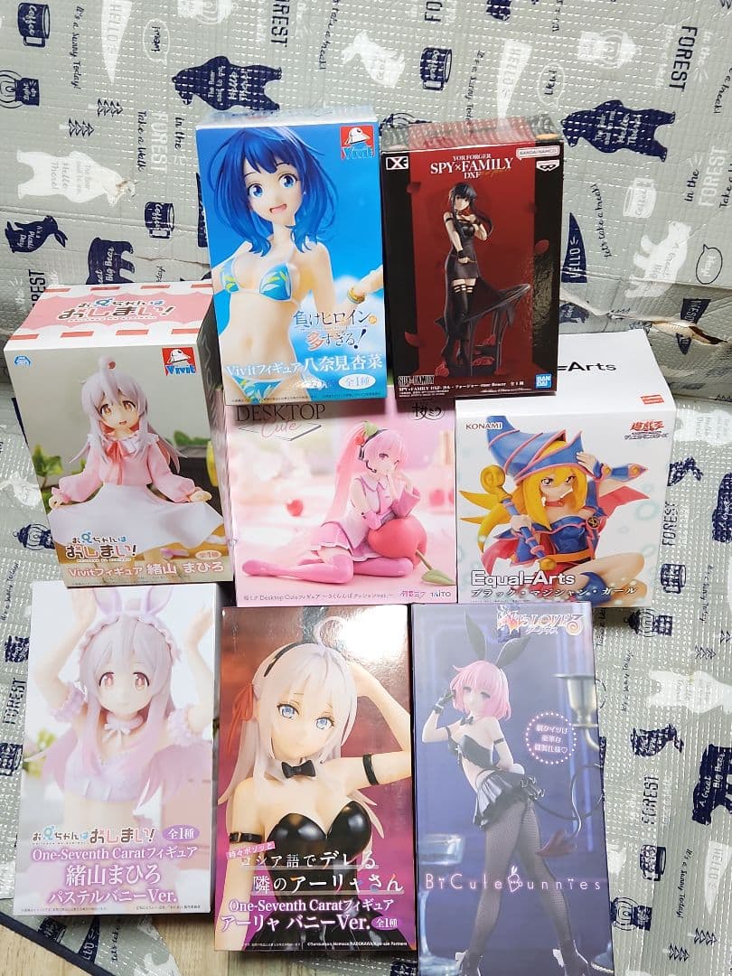 美少女プライズフィギュア8個まとめ売り