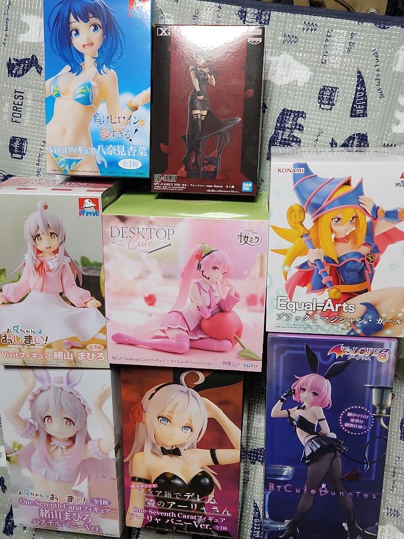 美少女プライズフィギュア8個まとめ売り