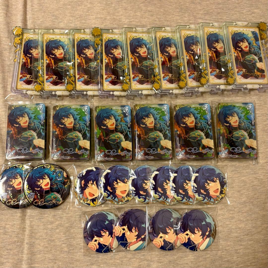 【最終値下】あんスタ　青葉つむぎ　缶バッジ【画像2枚】
