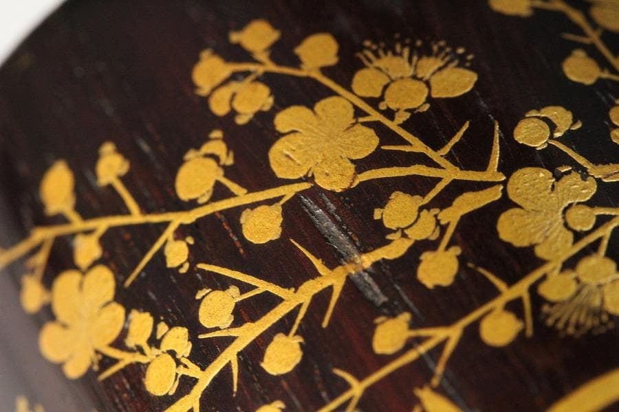 茶道具 紫檀 草花蒔絵 茶入 美品(K-BB517) - メルカリ