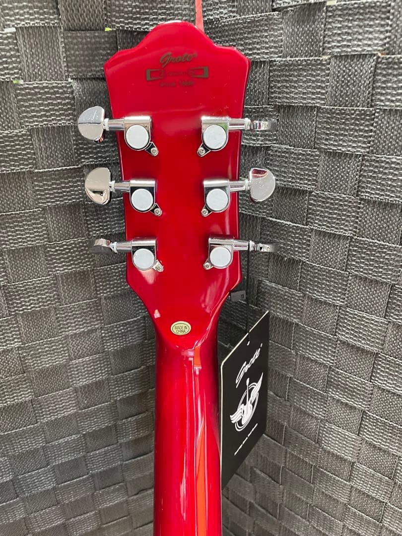 GROTE Jazz Electric Guitar （RED） セミアコ