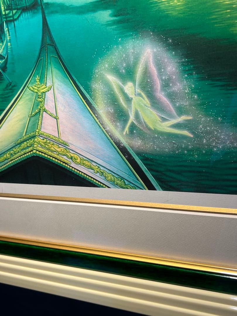 他の方発送ディズニー×塚本馨三 「グリーン ヴェニス」限定200 直筆