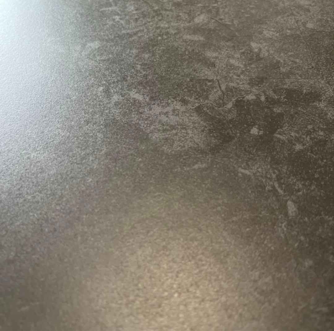 【価格訂正】大理石調ダイニングテーブル　しょこら