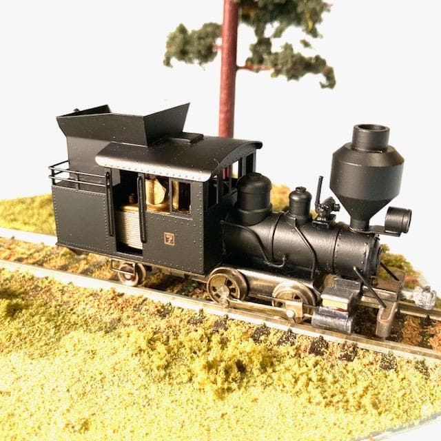 木曽森林鉄道B1リアタンクロコ つぼみ堂製 HO (16.5㎜)