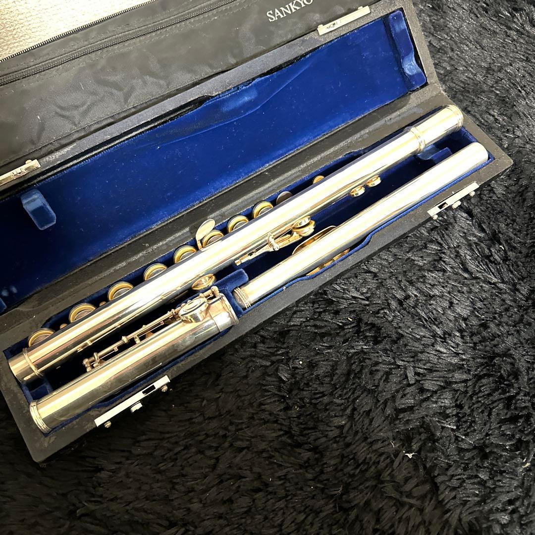 高級 レア SANKYO PRIMA ETUDE フルート リングキー 管楽器