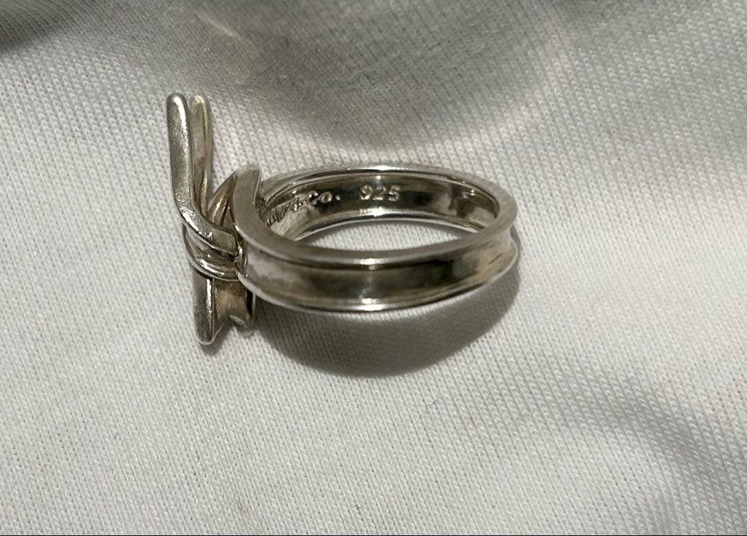 【レア】Tiffanyオールドティファニー925シルバーリング