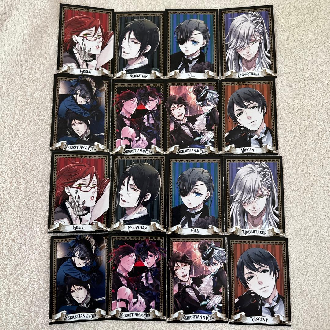 黒執事　ビタラビカフェ 購入特典 フォトカード　コンプリート2セット　非売品