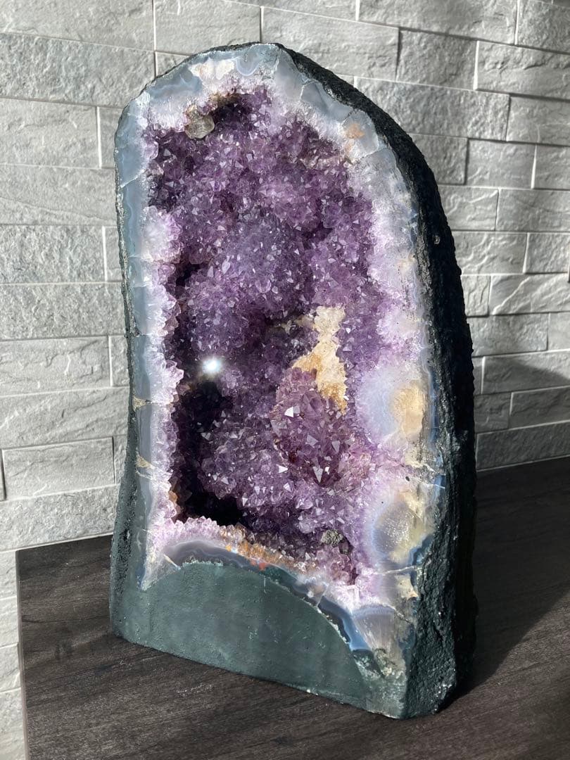 アメジストドーム 幅20cm 奥行15cm 高さ30cm 重量8.5kg