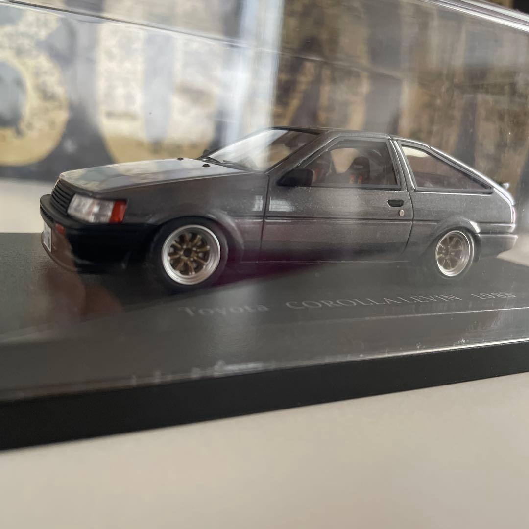 RESIN MODEL 1/43 AE86 レビン　スポーツカスタム仕様
