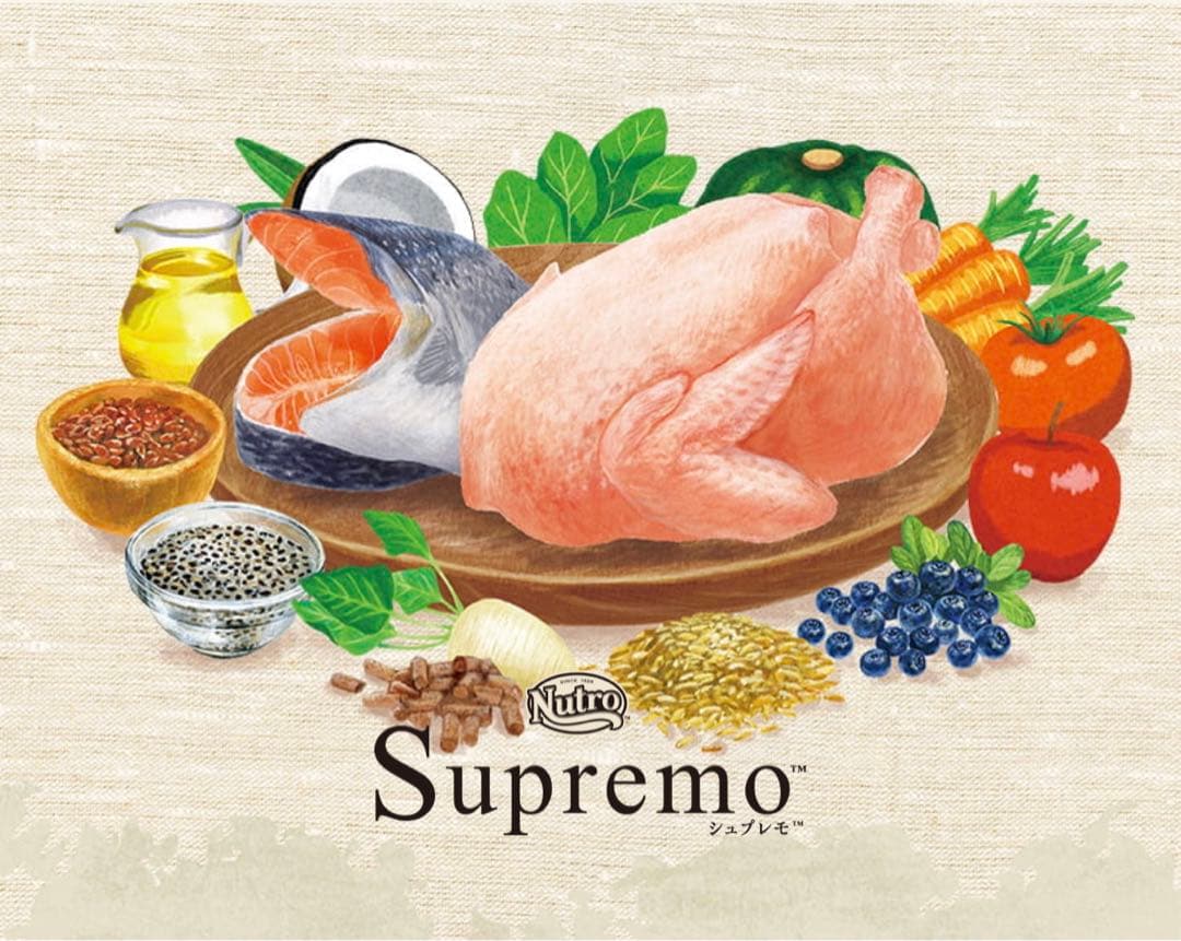 ニュートロ シュプレモ 成猫用（チキン&サーモン）（白身魚