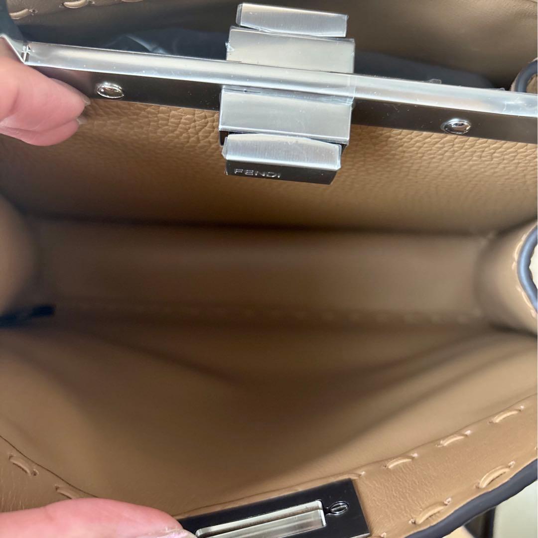 新品 フェンディ ISeeU セレリア ピーカブー スモール ブラウン