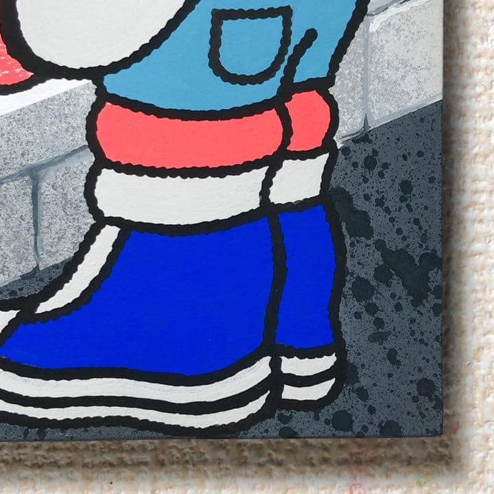 イラストレーション　作品　自作　F0号