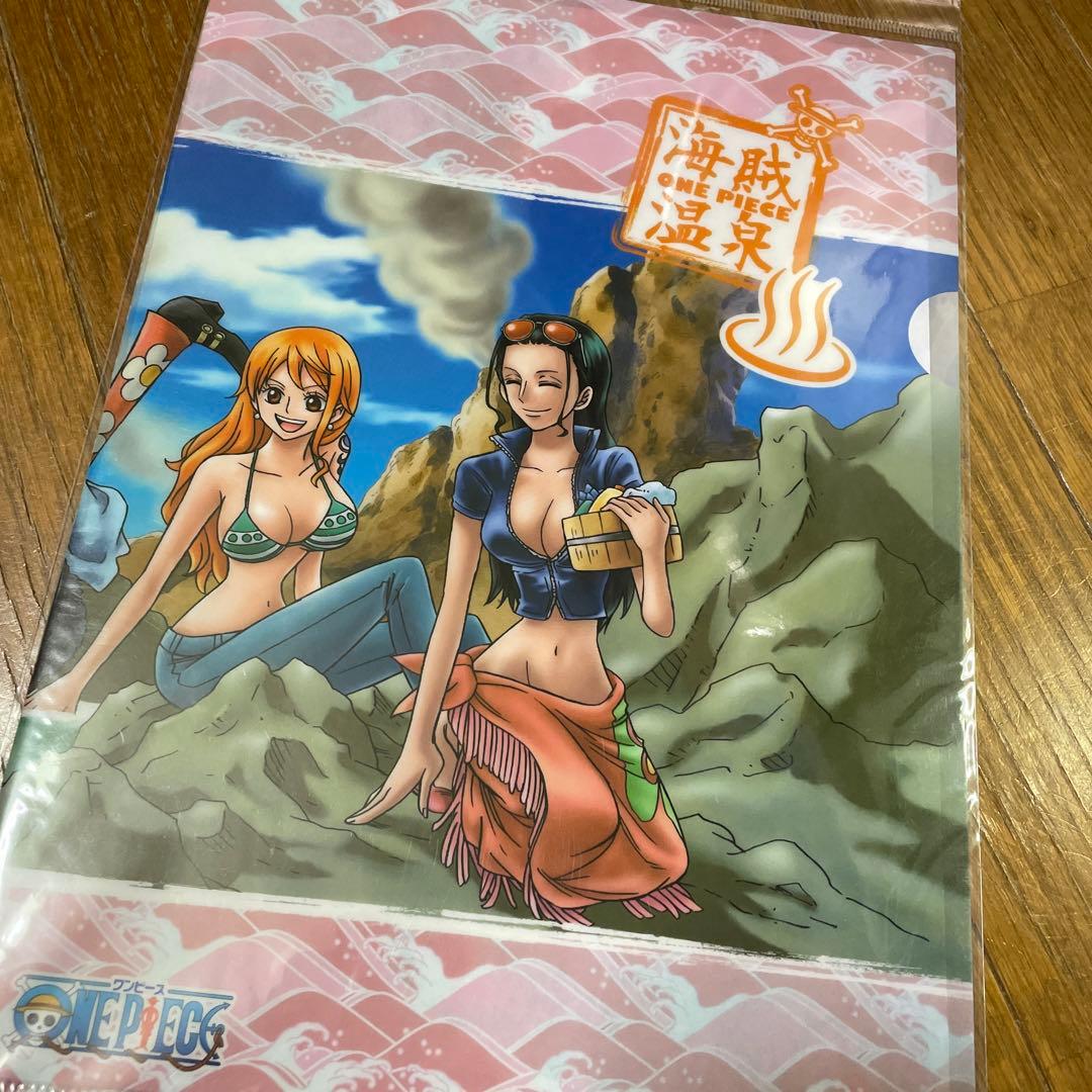 ワンピース 海賊温泉 クリアファイル ナミ ロビン 未開封 - メルカリ