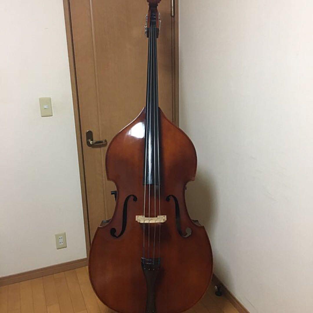 SUZUKI スズキ コントラバス ウッドベース No.86 4/4 1990 コントラ