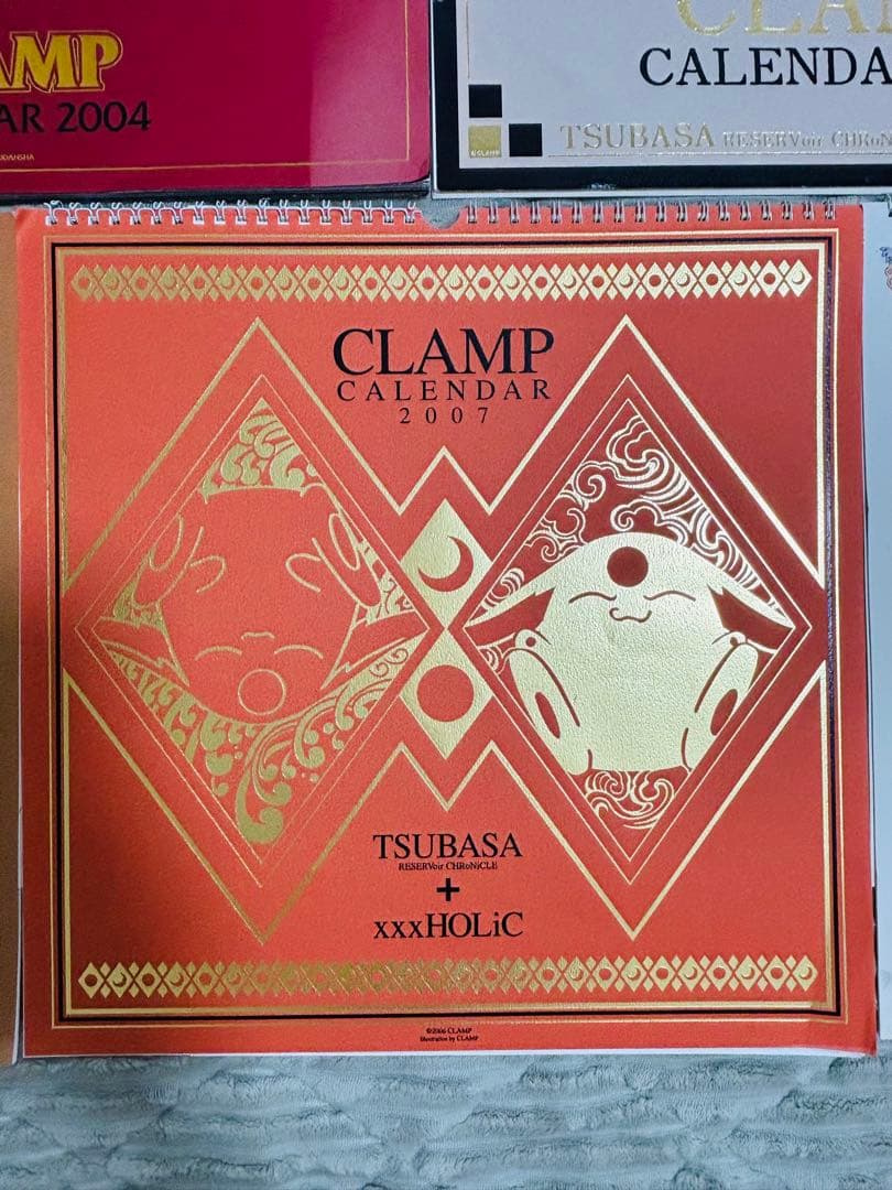 CLAMP(TSUBASA+xxxHOLiC)カレンダー 2004-2008
