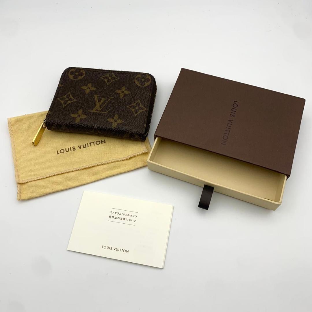 ルイヴィトン 箱付き ジッピーパース 財布 ケース コンパクト 小銭