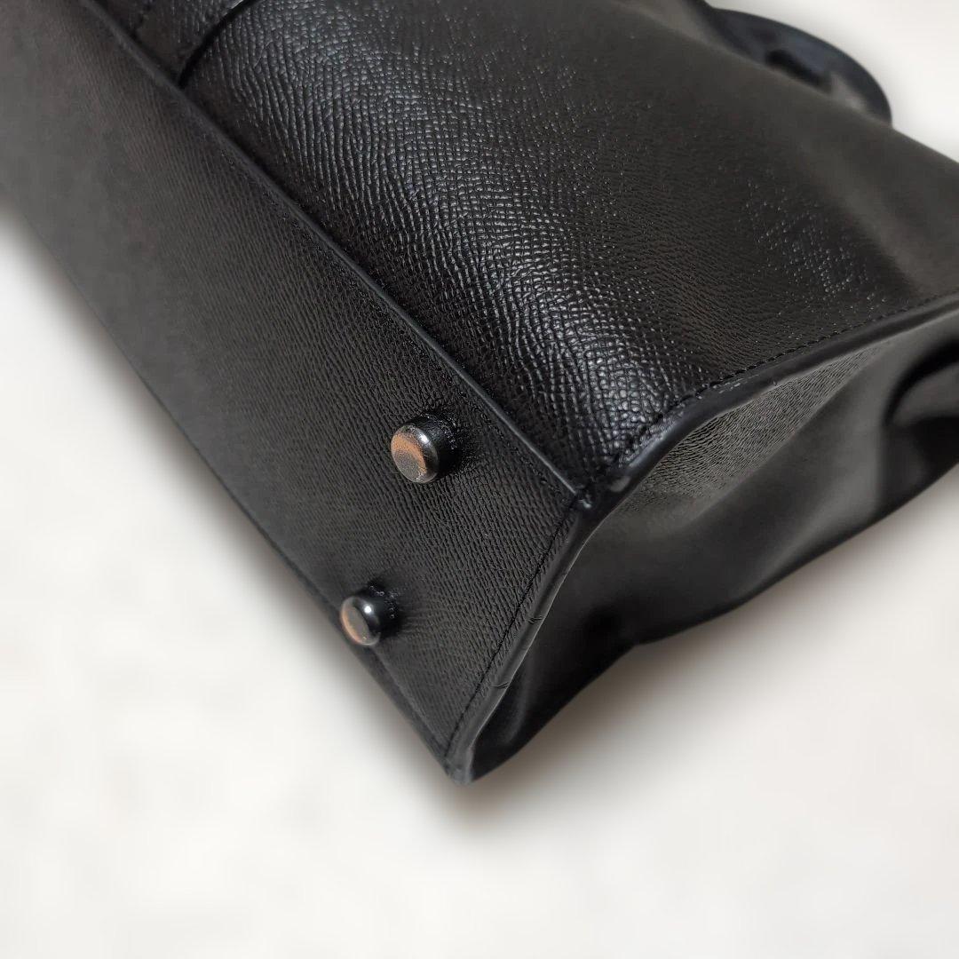 ✧訳あり【コーチ】ビジネスバッグ　ブリーフケース黒