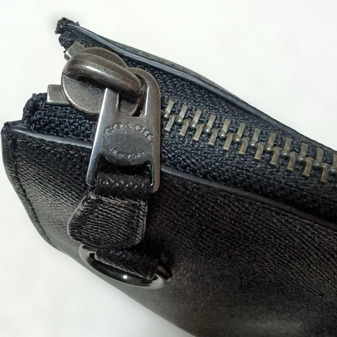 ✧訳あり【コーチ】ビジネスバッグ　ブリーフケース黒