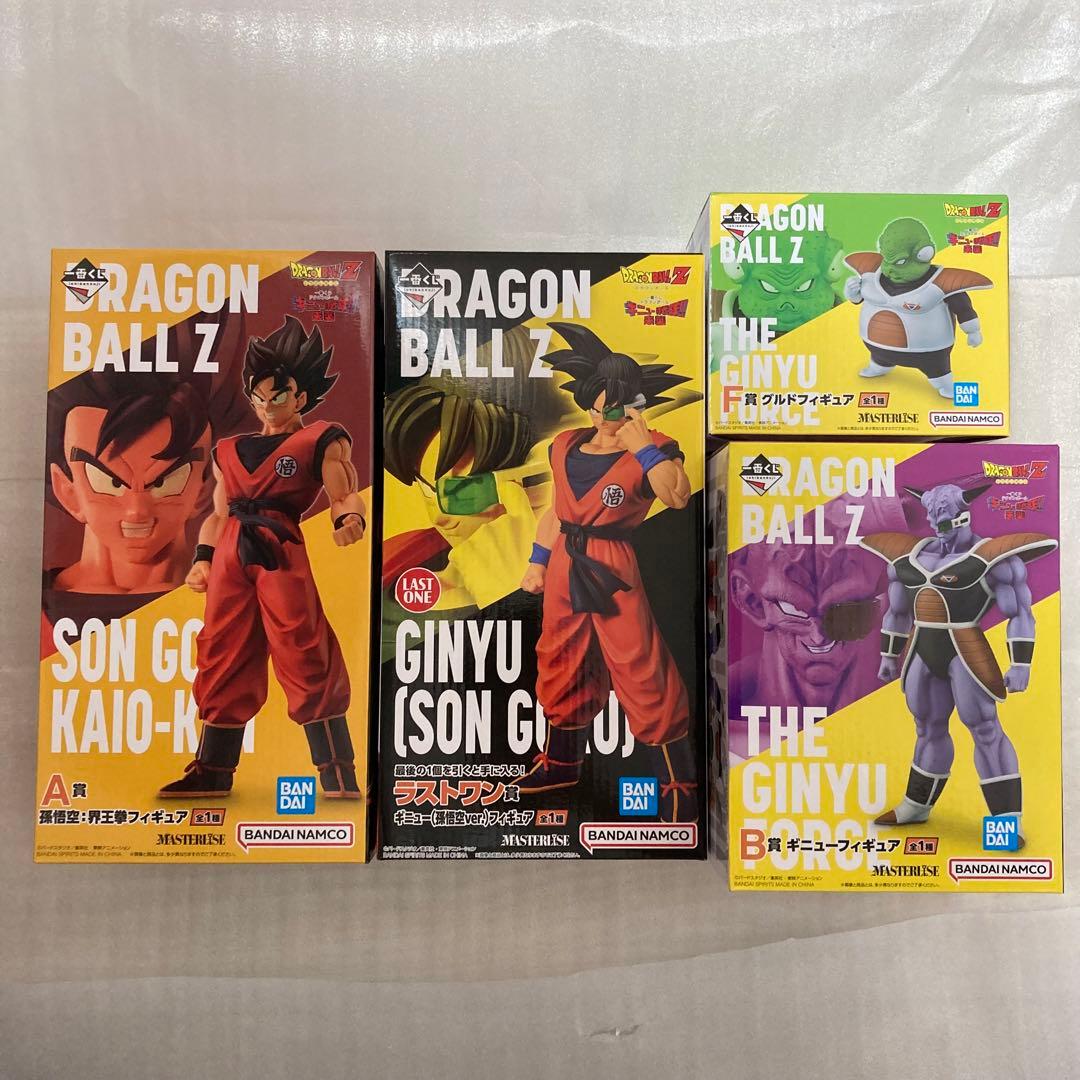 一番くじ ドラゴンボール Z ギニュー特戦隊 4体セット