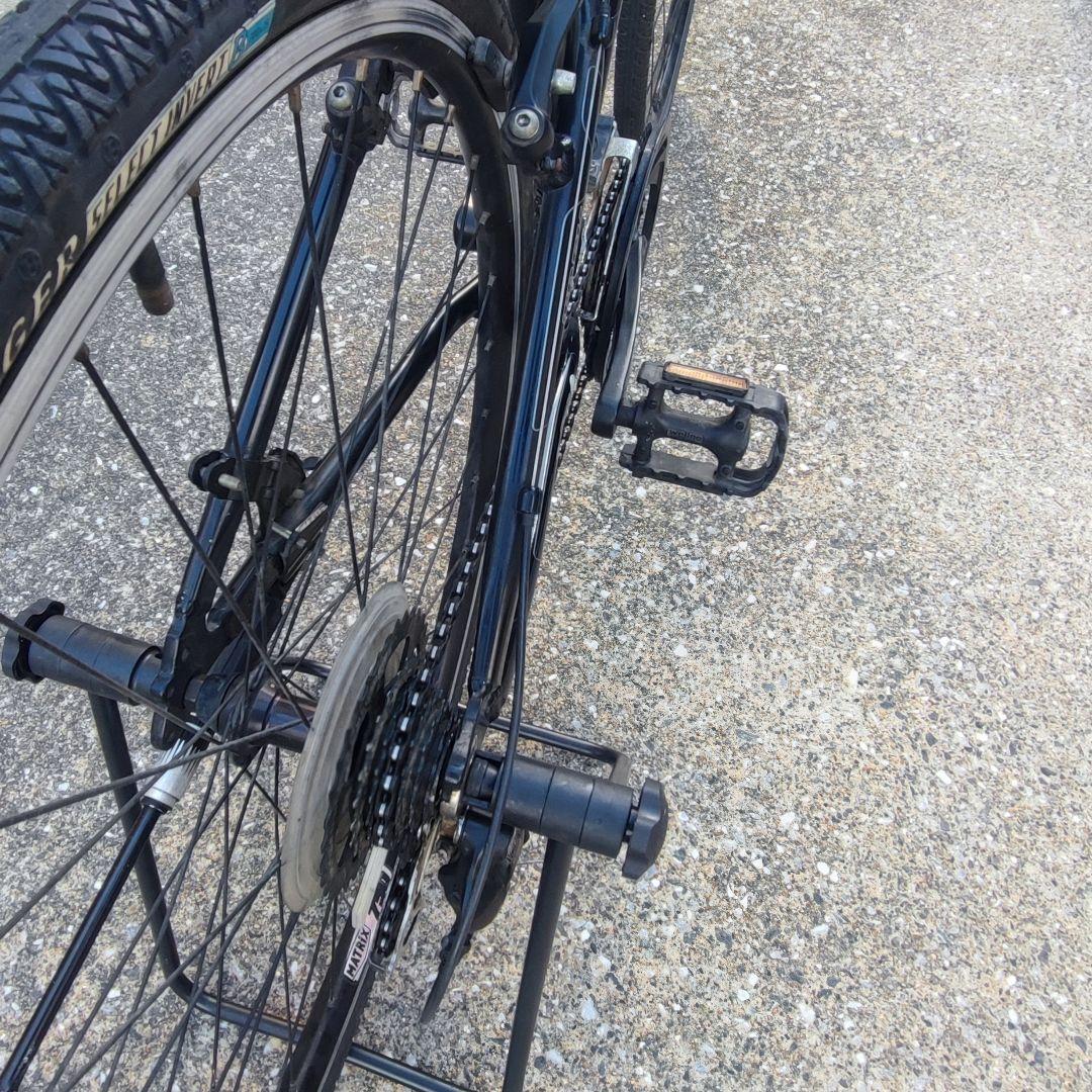 福岡発 TREK 7100 フロントサス シートポストサス 700×35C