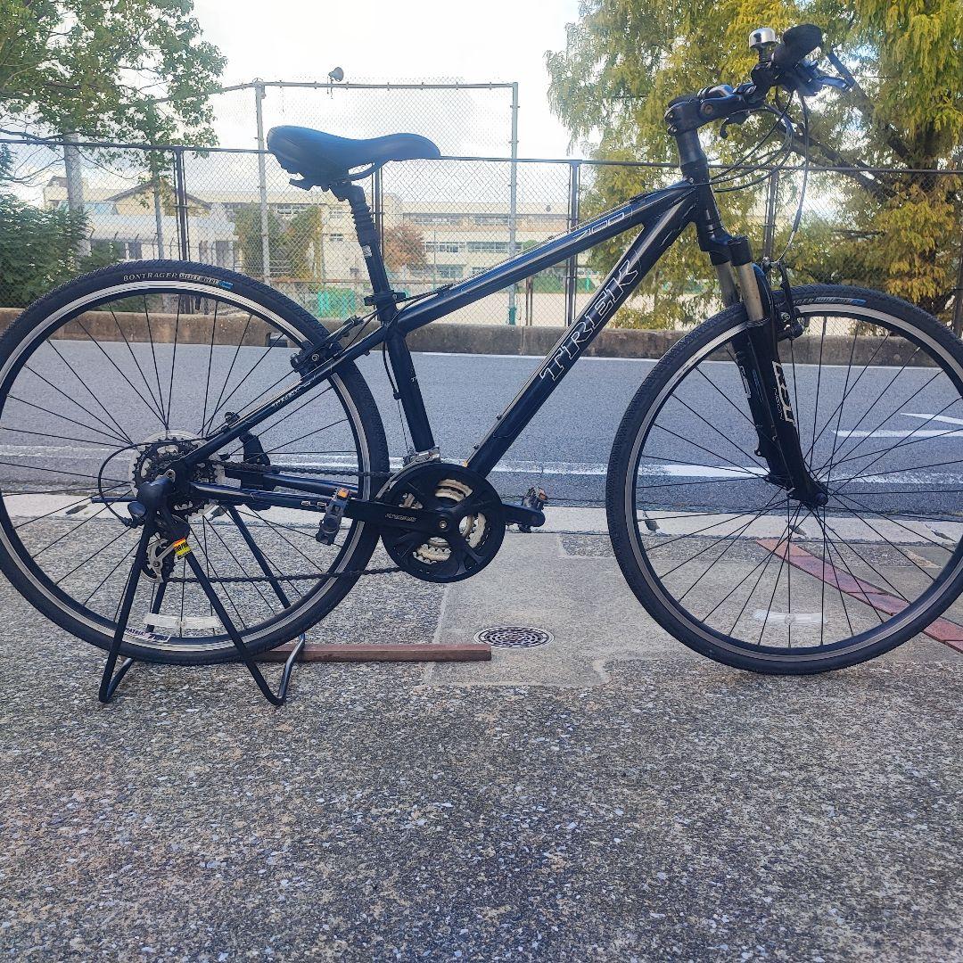 福岡発 TREK 7100 フロントサス シートポストサス 700×35C