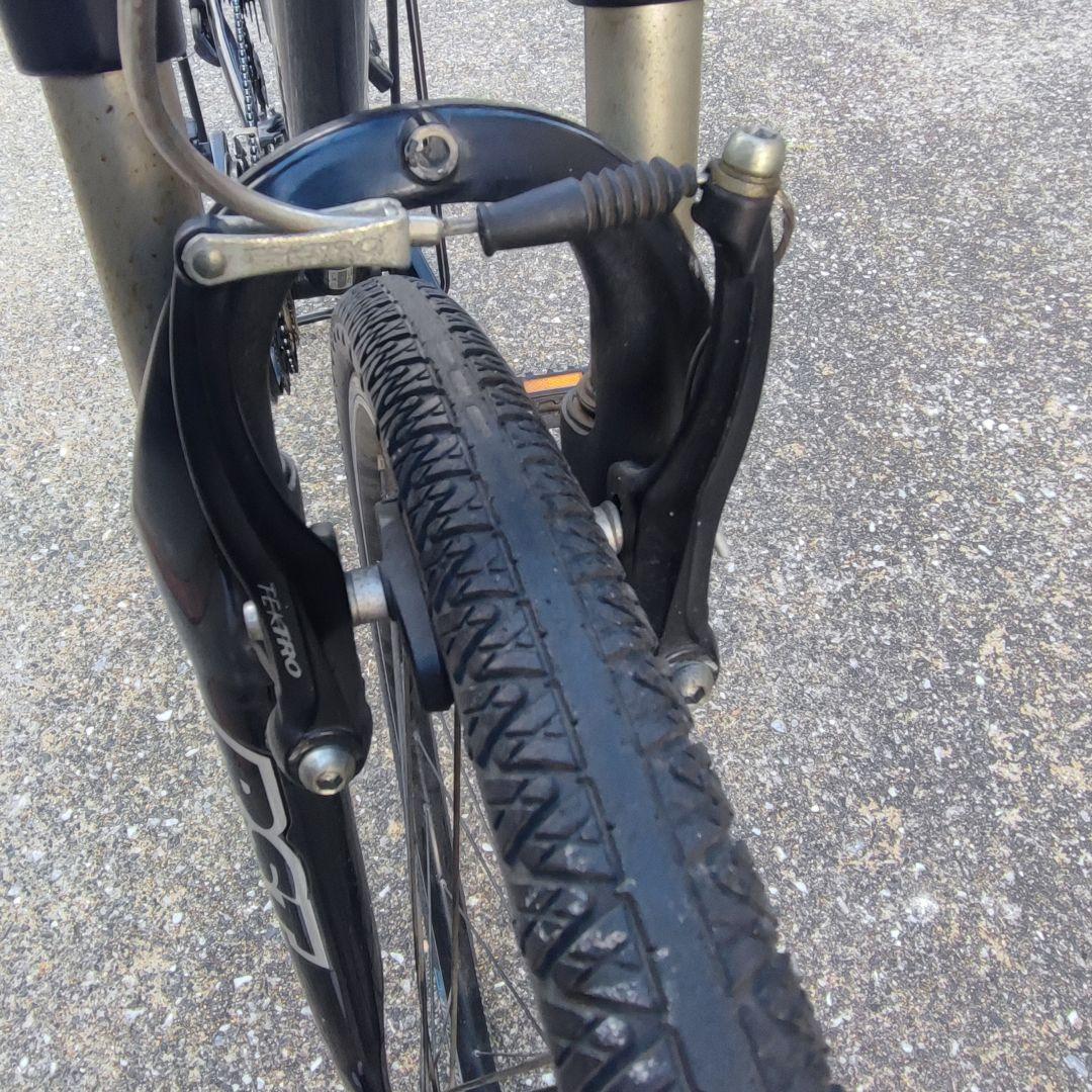 福岡発 TREK 7100 フロントサス シートポストサス 700×35C