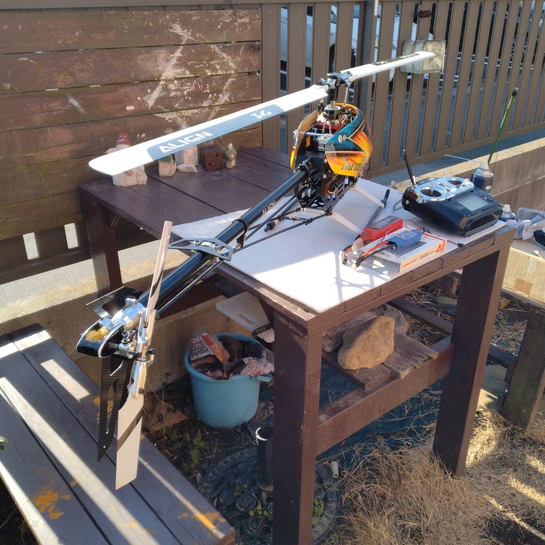 ALIGN T-REX600E DFC PRO ヘリコプター中古セット