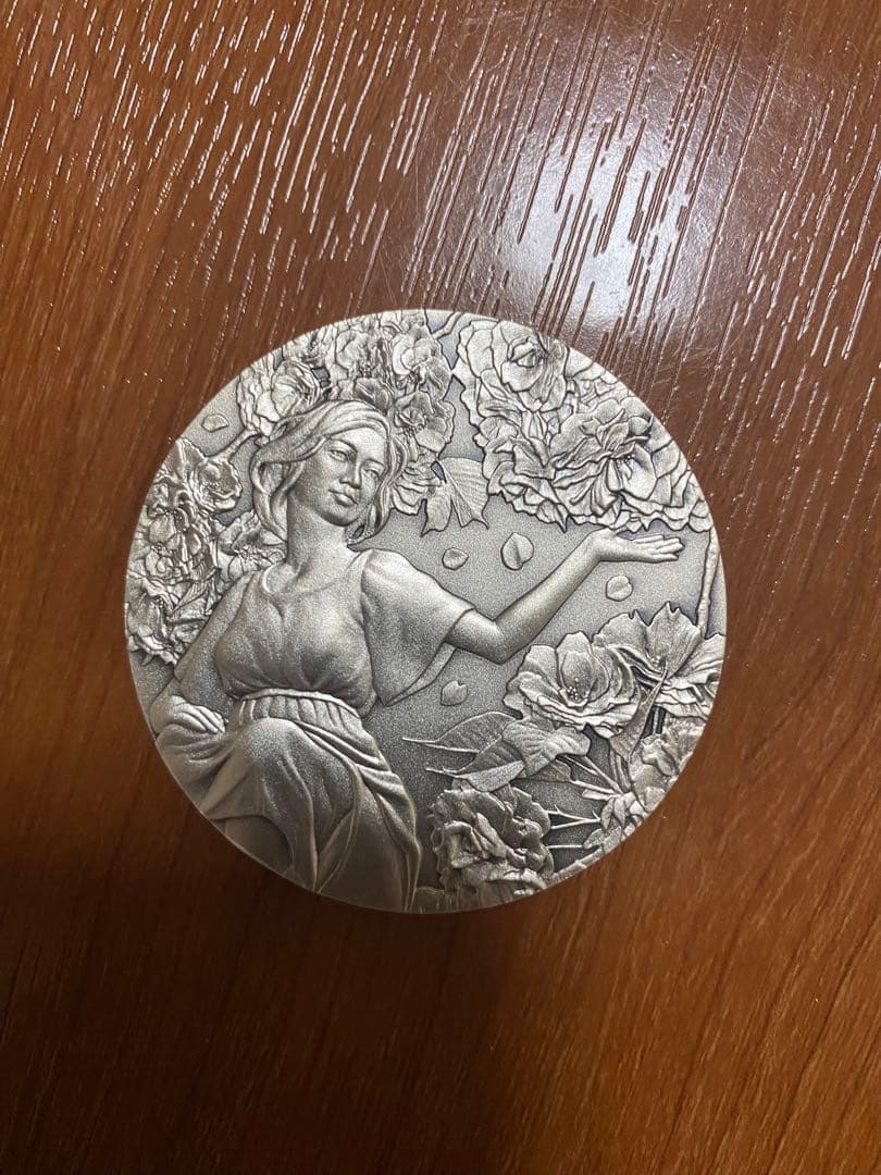 平成30年 桜の通り抜け記念 純銀メダル『大提灯』 造幣局