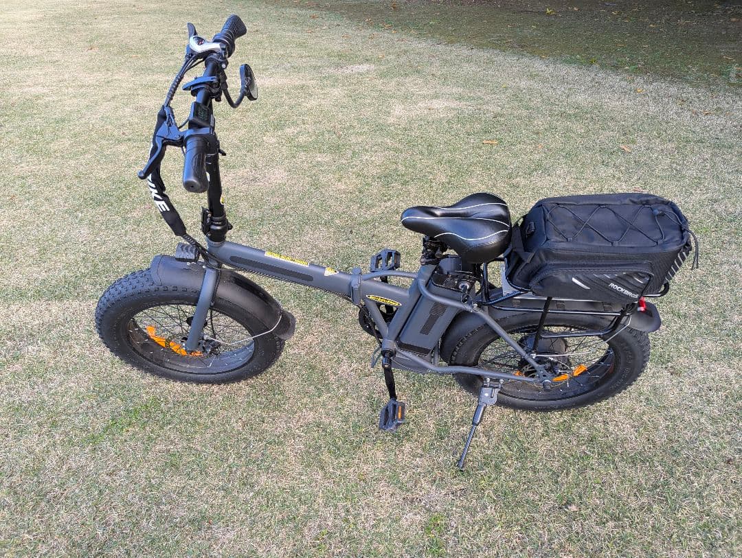 電動アシスト自転車 500W 20インチ折りたたみ 予備バッテリー付