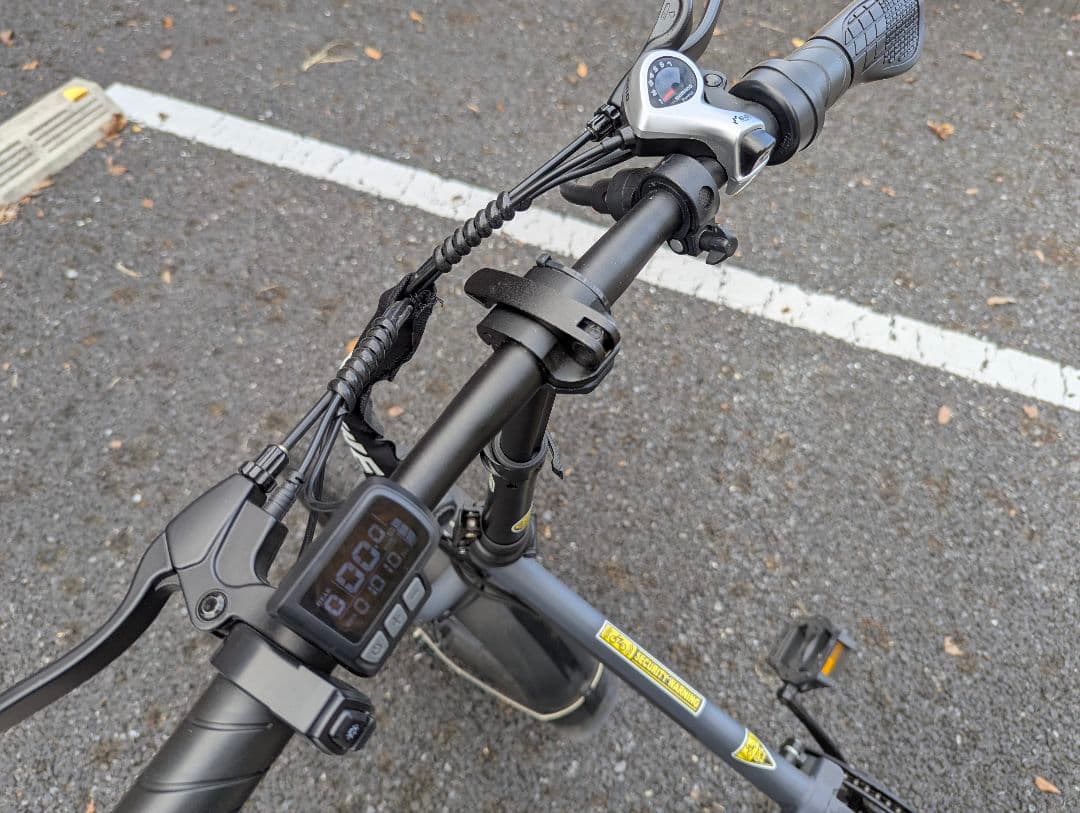 電動アシスト自転車 500W 20インチ折りたたみ 予備バッテリー付