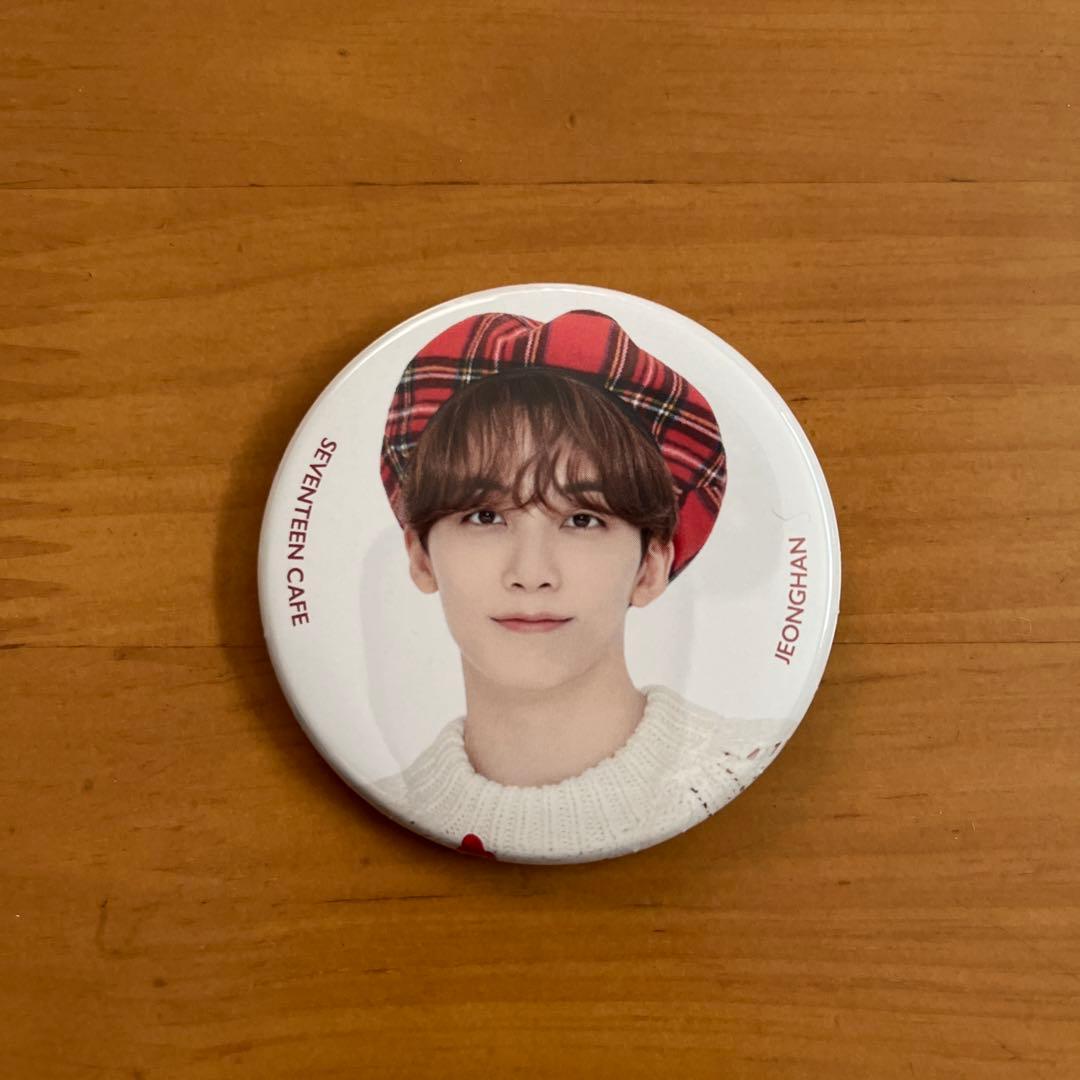 seventeen cafe in seoul 缶バッジ ジョンハン ジョンハン 缶バッチ
