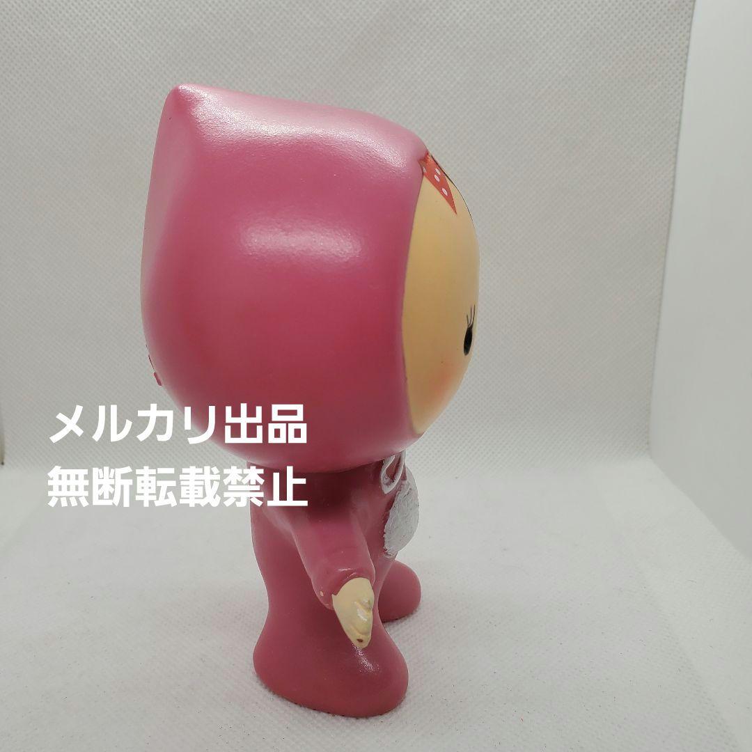 救心小児丸鳴き人形 笛付き ソフビ セット 箱付 モダンプラスチック