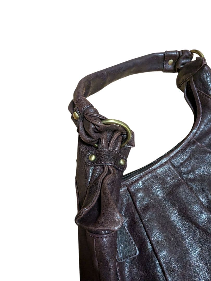 どんべいさん専用 archive レザーブラウンバッグ